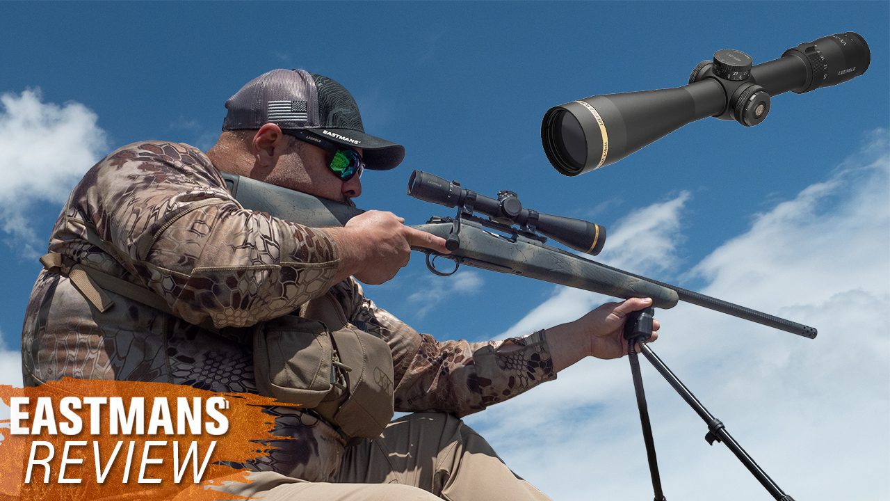 Review Leupold's VX5HD 315x44 CDSZL2 with Firedot Duplex Riflescope [Video]